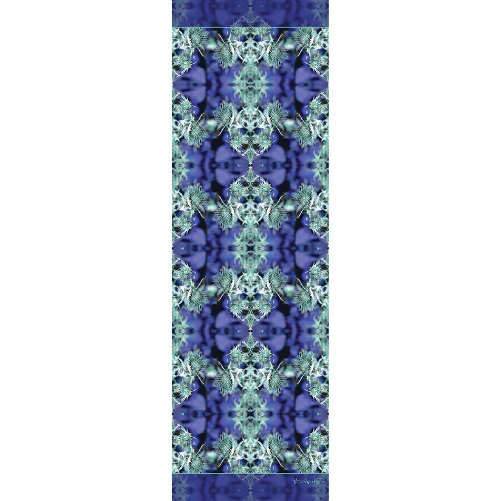 St Agnes Eve Pricklehead Blue scarf 1200